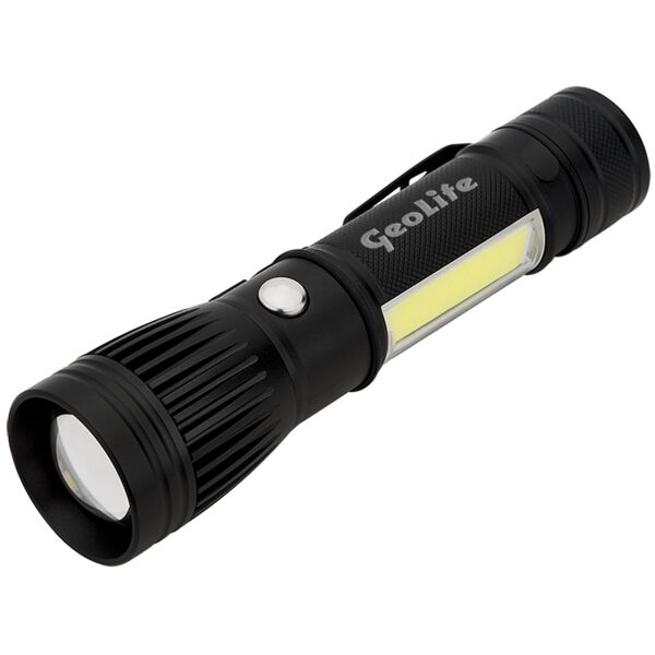 Channel LED / COB Rechargeable Flashlight Thumbnail
