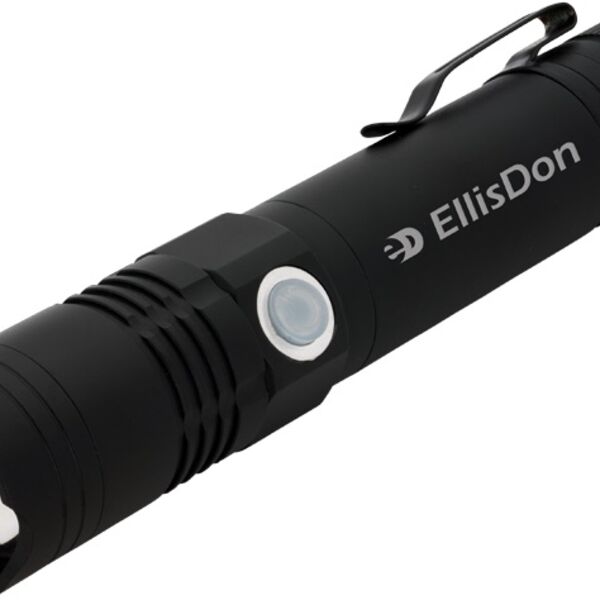 Rechargeable 3W Aluminum Focus Flashlight Thumbnail