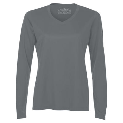 PRO TEAM LONG SLEEVE V-NECK LADIES' TEE Thumbnail